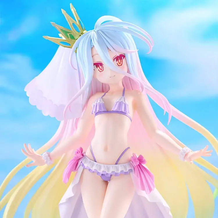 Figurine Shiro Ver. Swimsuit Dress de No Game No Life par FuRyu (Tenitol Tall)